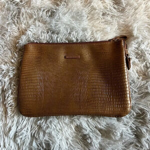Like new modella brown makeup or storage pouch